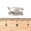925 Sterling Silver Box Clasps STER-S013-04P-3