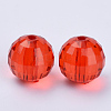 Transparent Acrylic Beads TACR-Q254-22mm-V12-2