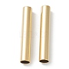 Brass Tube Beads KK-Y003-73J-G-2