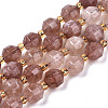 Natural Dolomite Beads Strands G-T131-85A-07-1