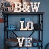 Wooden Letter Ornaments WOOD-GF0001-15-16-6