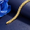 Women's Brass Link Chains Bracelets BJEW-BB61923-A-2