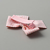 Cute Bowknot Cloth Alligator Hair Clip OHAR-WH0023-11C-2