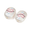 Textured Opaque Acrylic Beads AC-CBA36B6-09A-2