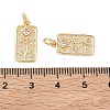 SHEGRACE Valentine's Day Brass Cubic Zirconia Pendants XGRQ3K114-552G-3
