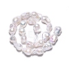 Natural Baroque Pearl Keshi Pearl Beads Strands PEAR-S019-02C-03-3