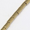 Electroplate Non-magnetic Synthetic Hematite Beads Strands G-J162-B-01-3