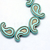 Synthetic Turquoise Bead Strands X-TURQ-S282-38A-2
