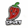 Spicy Hot Chili Pepper Alloy Enamel Pins JEWB-U009-09D-1