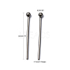 304 Stainless Steel Ball Head pins STAS-R015-20mm-5