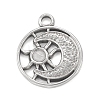 Tarnish Resistant 304 Stainless Steel Pendant Cabochon Settings STAS-F287-60P-1