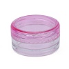 3G Plastic Empty Portable Facial Cream Jar X-MRMJ-WH0020-01B-3