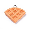 Bread Theme Resin Pendants RESI-K009-13P-4