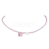 Glass Seed Bead Necklaces NJEW-JN04763-5