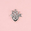 Valentine's Day Tibetan Style Alloy Pendants FIND-CJC0019-25F-1