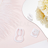 2Pcs 2 Style Rabbit Moon Butterfly Plastic Plasticine Tools FIND-GF0006-10-4