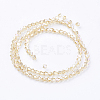 Glass Beads Strands X-EGLA-S056-08-2