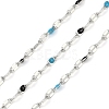 Brass Dapped Chains AJEW-Q153-03P-09-1