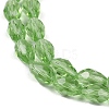 Transparent Glass Beads Strands EGLA-N013-T6mm-D13-3