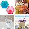 Footprint DIY Straw Topper Silicone Molds Decoration Kit DIY-FG0001-64-6