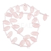 Natural Madagascar Rose Quartz Beads Strands G-P607-A06-01-3