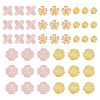 104Pcs 5 Styles Acrylic Beads OACR-TA0004-52-3