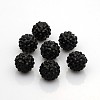 Resin Rhinestone Beads RESI-S258-16mm-SS4-1
