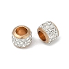 Alloy Rhinestone Clay Pave Beads ALRI-D300-01G-01-2