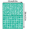 Self-Adhesive Silk Screen Printing Stencils DIY-WH0531-015-2