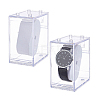 PS Plastic Single Watch Display Cases CON-WH0095-144A-7