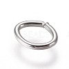 Iron Open Jump Rings IFIN-WH0051-74B-S-1