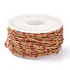 Ion Plating(IP) 304 Stainless Steel Enamel Curb Chains CHS-P013-01G-04-3