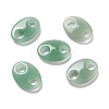 Natural Green Aventurine Connector Charms G-P467-01G-1