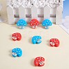 10Pcs 2 Colors Silicone Beads JX772A-4