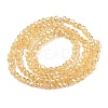 Electroplate Glass Beads Strands EGLA-A044-T1mm-B03-3