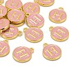 Golden Plated Alloy Enamel Charms LS-ENAM-S118-07H-4
