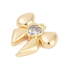 Brass Micro Pave Cubic Zirconia Pendants LS-ZIRC-P122-05B-G01-2