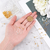 Brass Post Earring Findings KK-PH0004-49-3