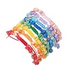 8Pcs Natural Freshwater Shell Braided Bead Bracelets BJEW-MZ00235-4