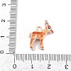 Animal Alloy Enamel Pendants ENAM-P264-03A-G-3