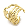 304 Stainless Steel Open Cuff Ring RJEW-C067-06G-1