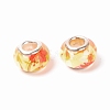 Resin European Beads RESI-WH0014-36-2