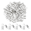 200Pcs Brass Cord Ends KK-PH0012-89S-1