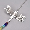 Crystal Ceiling Fan Pull Chains Chakra Hanging Pendants Prism AJEW-WH0021-30C-3