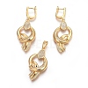 (Jewelry Parties Factory Sale)Brass Micro Pave Cubic Zirconia Jewelry Sets SJEW-F189-08G-1