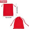 Rectangle Velvet Pouches TP-NB0001-34B-02-4
