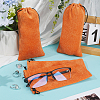 12Pcs Velvet Glasses Storage Drawstring Bag ABAG-BBC0001-16F-4