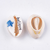Printed Cowrie Shell Beads LS-SHEL-S276-10B-2