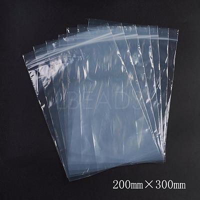 Plastic Resealable Packaging Bags OPP-G001-F-20x30cm-1