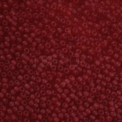12/0 FGB Grade A Round Glass Seed Beads SEED-Q006-M08-1